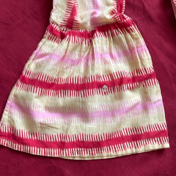 Cece Cabana S M/L Stripped Cotton Long-Sleeve Midi Dress - Picture 14 of 16